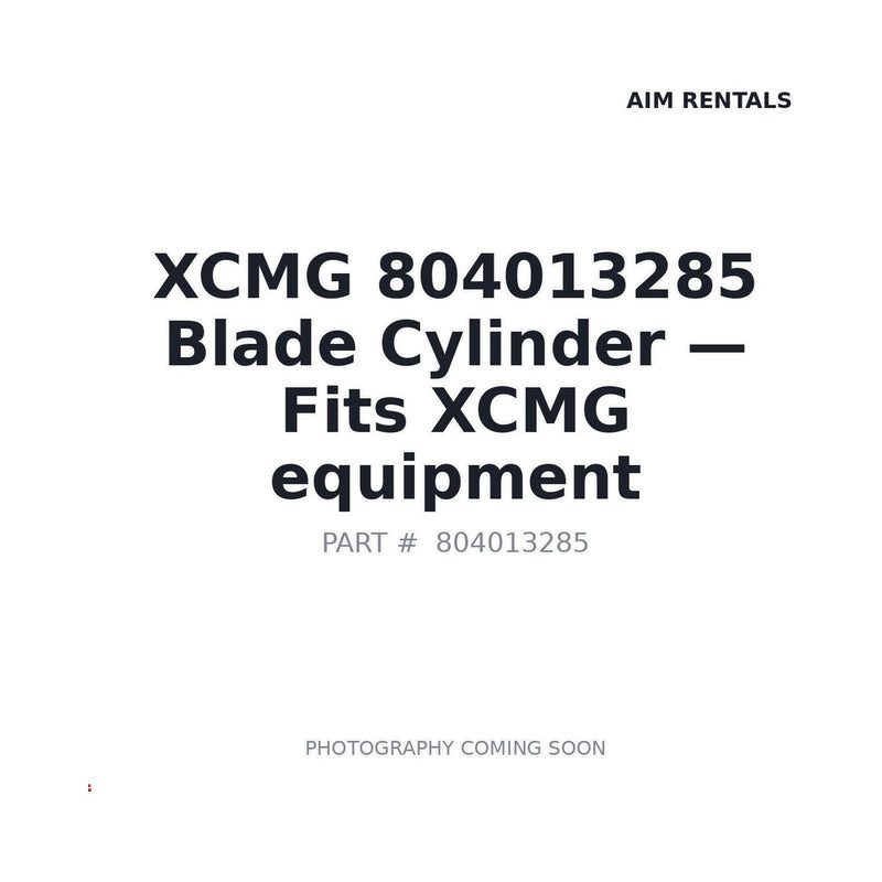 Genuine XCMG 804013285 Blade Movement Hydraulic Cylinder for XCMG Motor Grader