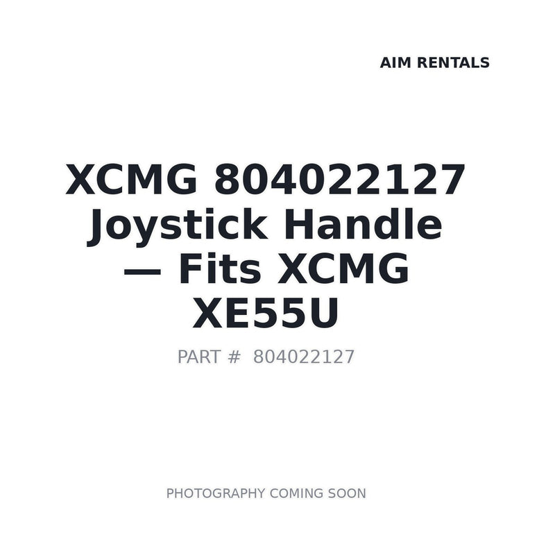 Genuine XCMG 804022127 Pilot Valve Component XCMG XE55U Excavator