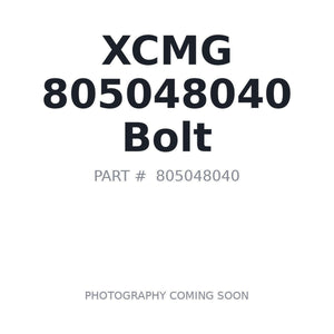 XCMG 805048040 Bolt | In Stock BC