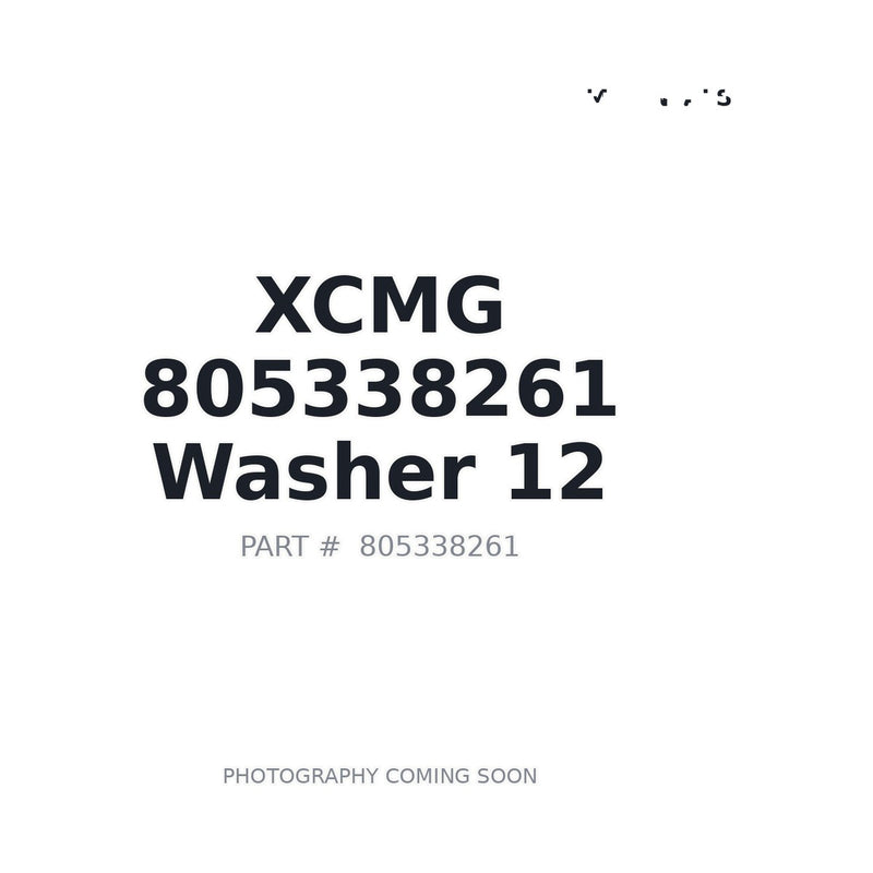 Genuine XCMG 805338261 Washer GR2605 Motor Grader XE215C Excavator