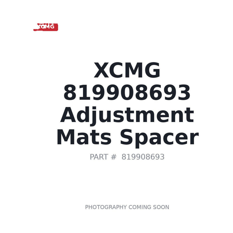 XCMG 819908693 spacer for XE215C crawler excavator working device