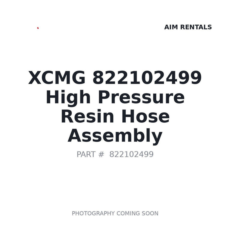 822102499 XCMG Hose