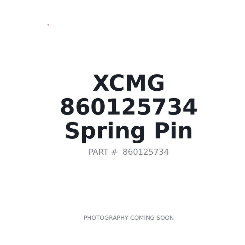 860125734 XCMG Pin