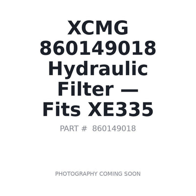 860149018 XCMG Filters