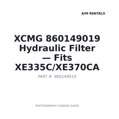 860149019 XCMG Filters