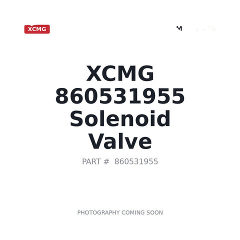 XCMG 860531955 Solenoid Valve for XC760K ZL50 wheel loaders