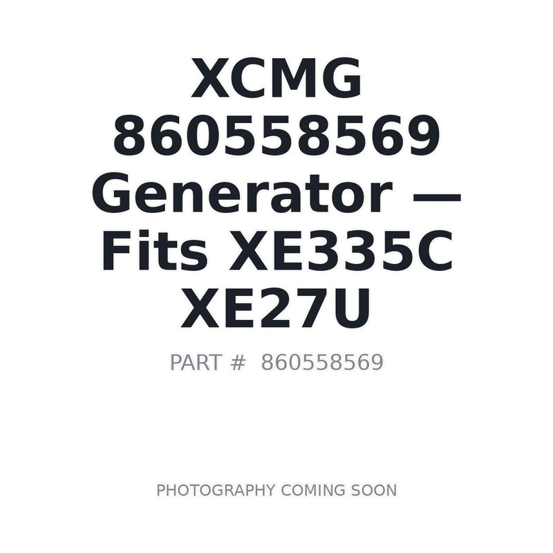 860558569 XCMG Electrical Components