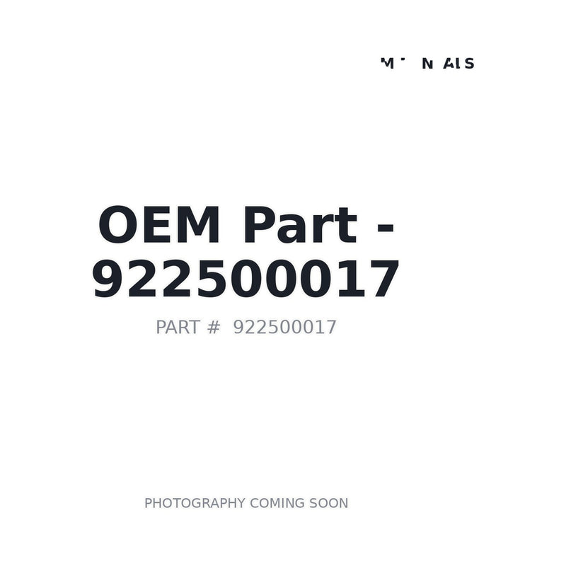 XCMG 922500017 Genuine OEM Part XCMG Construction Equipment