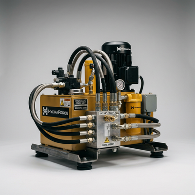 Hydraulic equipment using JIC-to-metric adapter fittings Parts