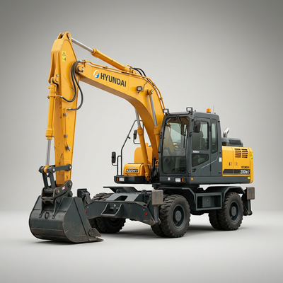Hyundai R200W-7 wheel excavator Parts