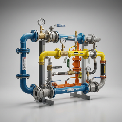 utility piping lines Parts