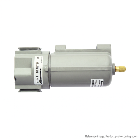 Milton 1018H8NIL 1/4 inch NPT metal filter bowl compressed air 250 PSI automatic drain