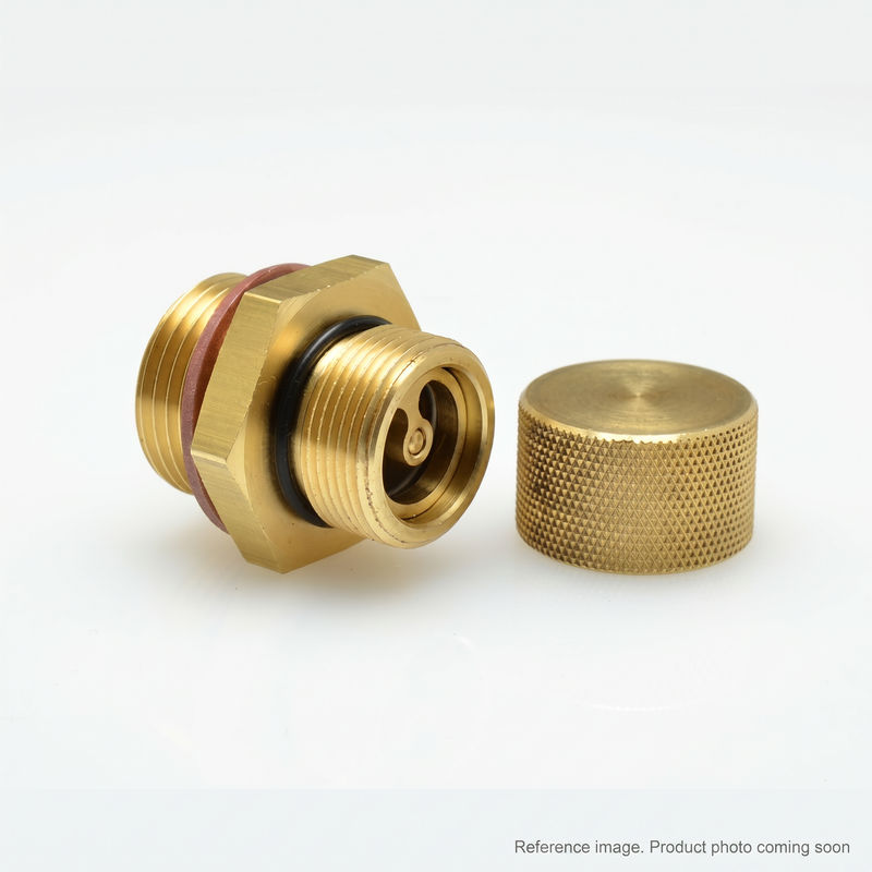 M22x1.5 oil drain plug with large bottom drain and standard design, replacement magnetic drain plug