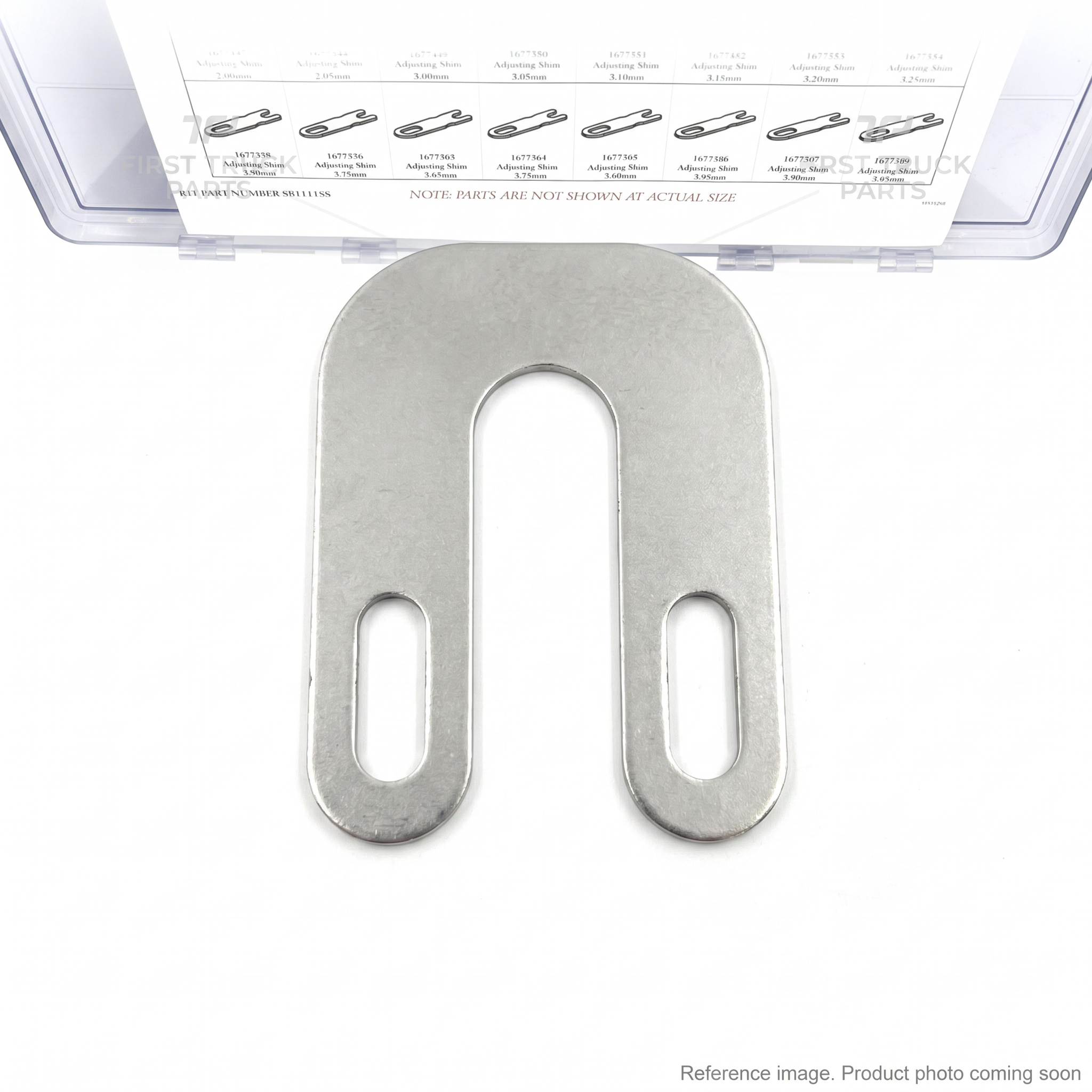 Volvo 11000176 Shim three-quarter angle product photo | stocked in BC, ships Canada-wide