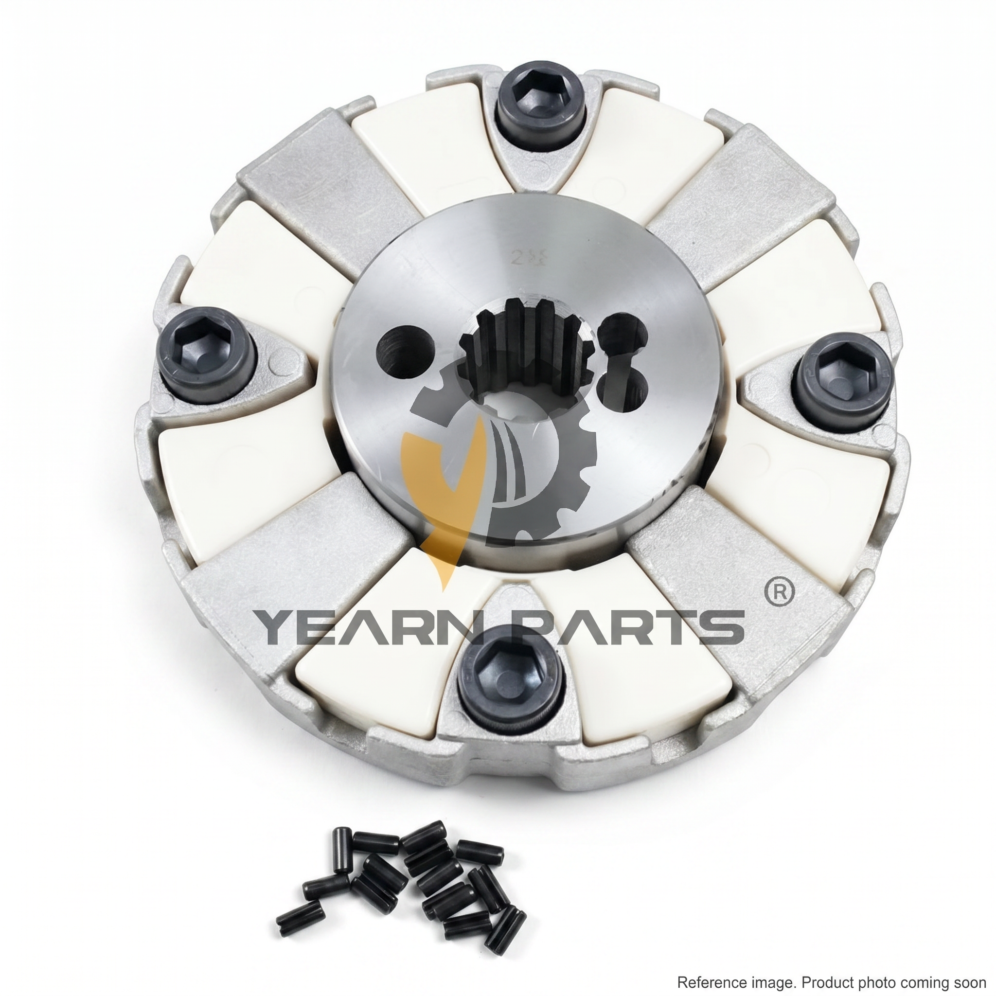 Hyundai 11EM12030 Pump Coupling Assy alternate angle product photo | stocked in BC, ships Canada-wide