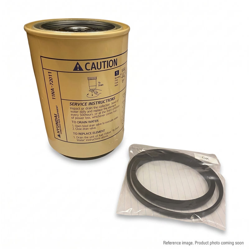 Genuine Hyundai 11N842201 Fuel Filter R140LC-9 R210LC-9 R235LCR-9 excavator
