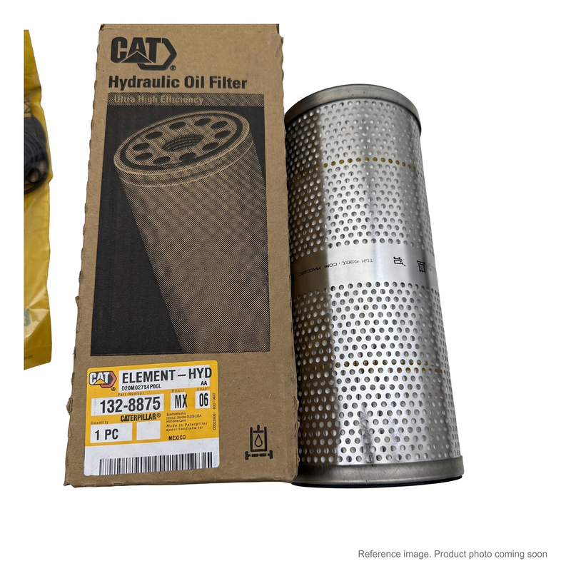 Genuine Caterpillar 132-8875 hydraulic transmission oil filter CAT 966F 980G D10R
