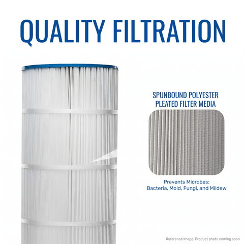 OEM-spec Aladdin 22002 pool filter cartridge 120 sq ft for Hayward Star Clear Plus C1200