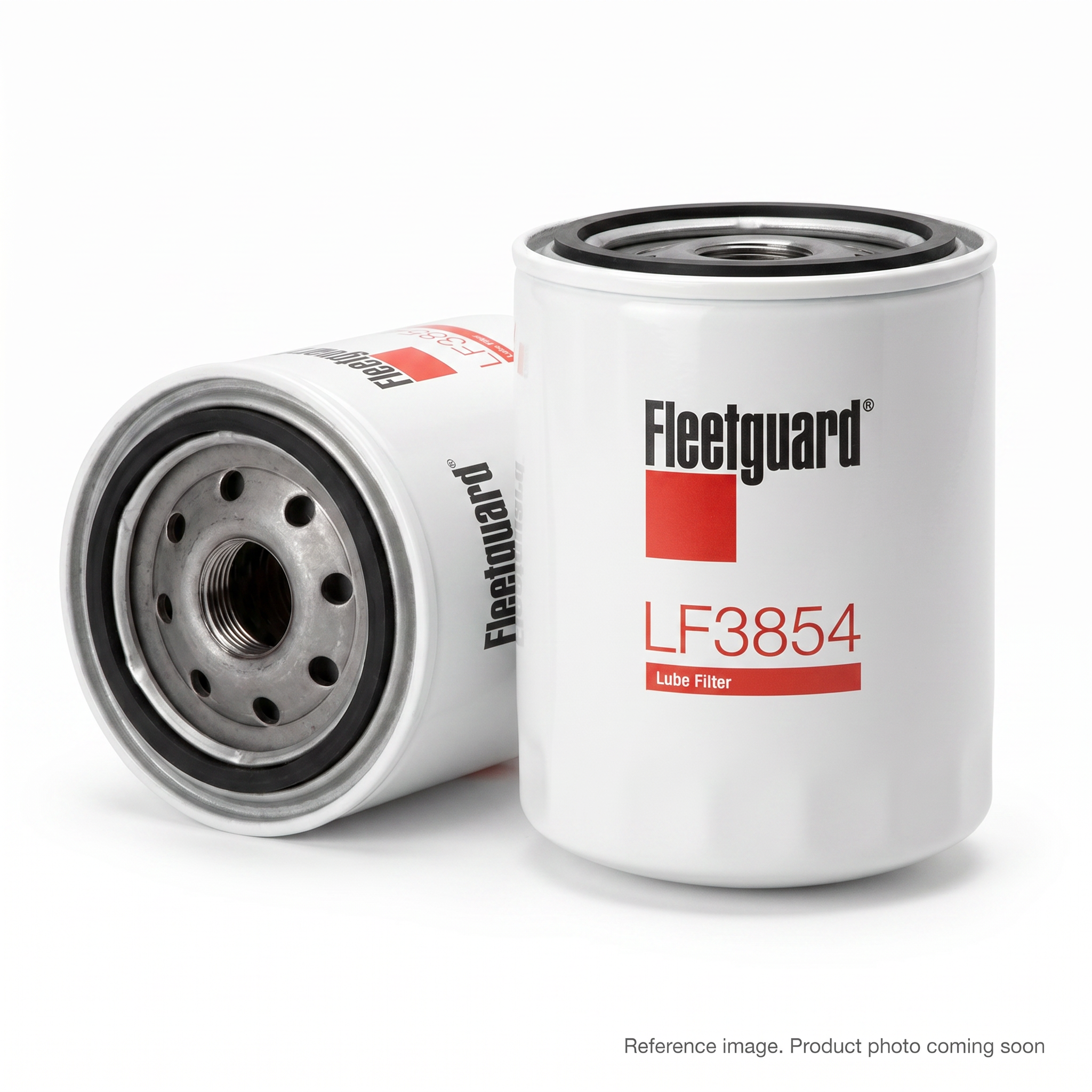 Fleetguard 1469-4B Oil Filter / Lube Filter three-quarter angle product photo | stocked in BC, ships Canada-wide