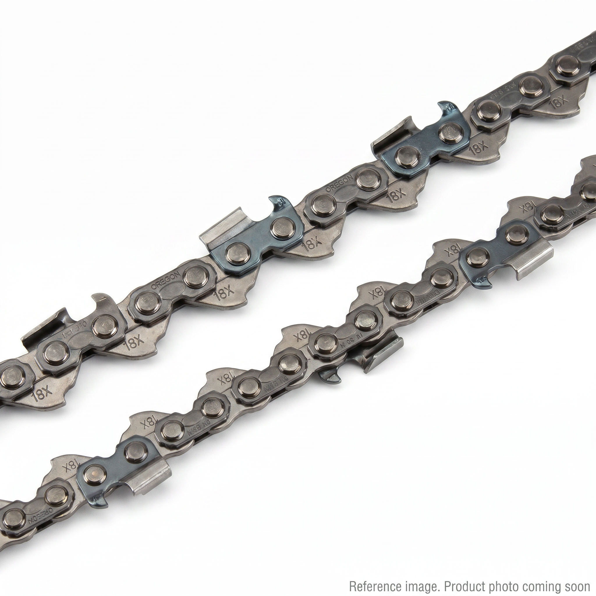 Oregon 18HX070E Chainsaw Chains three-quarter angle product photo | stocked in BC, ships Canada-wide
