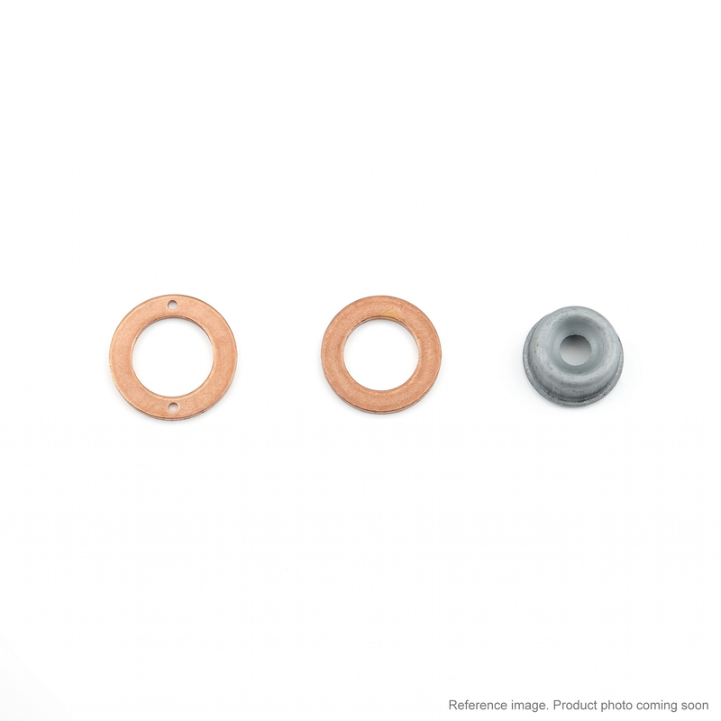 Kubota 19077-53650 injector seal kit with heat shield | fits D662 D722 D905 D1105 V2203 V2403 | BC stock