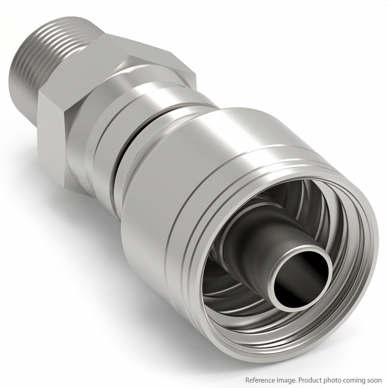 Danfoss 1AA6PS6 Hydraulic Hose Fittings front product photo | stocked in BC, ships Canada-wide