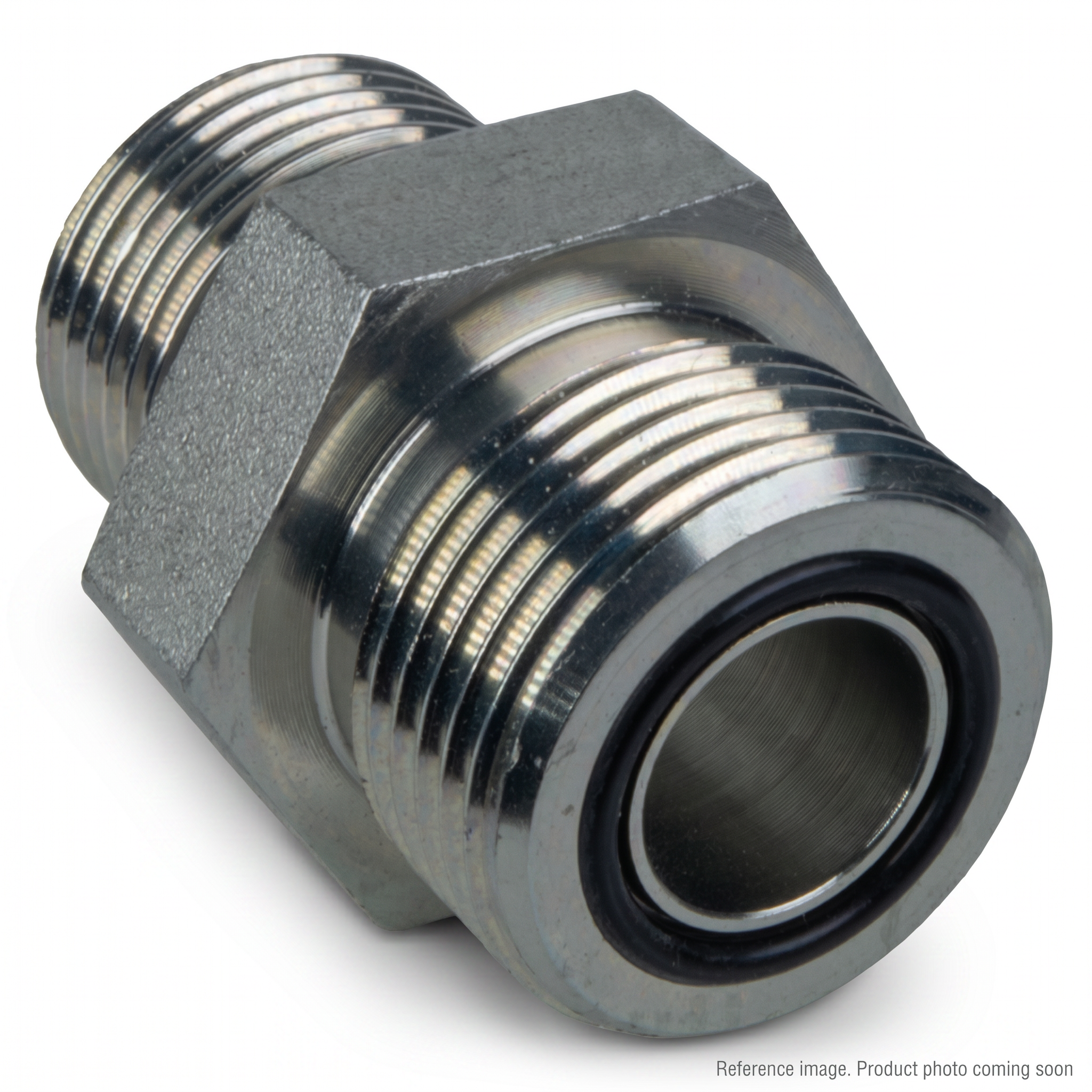 Aftermarket 1DO-36-16 DKOS M36x2 to ORFS 1-5/16-12 Adapter three-quarter angle product photo | stocked in BC, ships Canada-wide