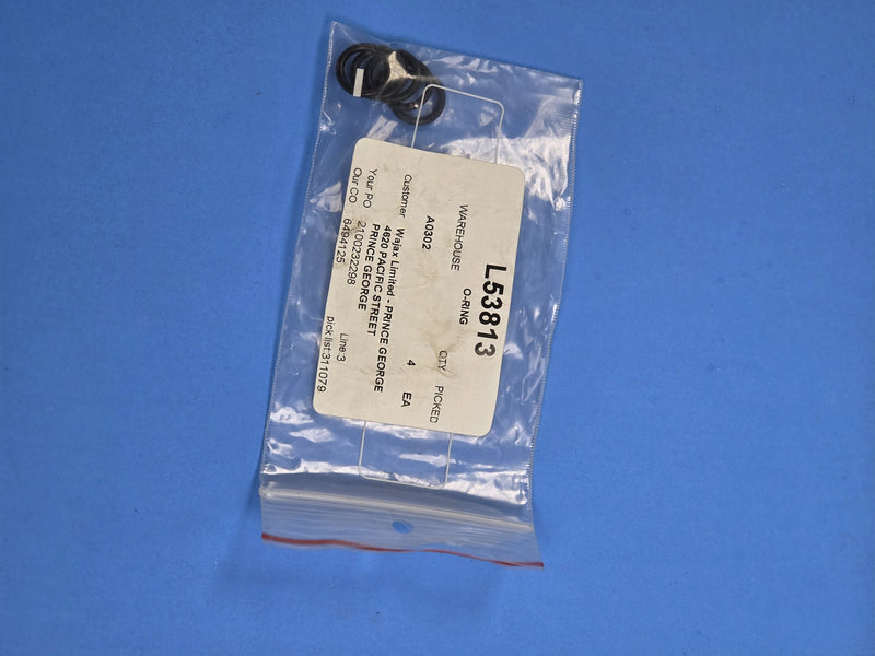 L53813 O rings bagged with the original pick ticket at AIM Rentals Prince George