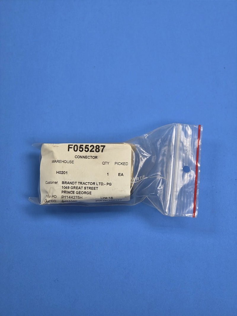 Waratah F055287 connector in its labelled pick bag at AIM Rentals Prince George