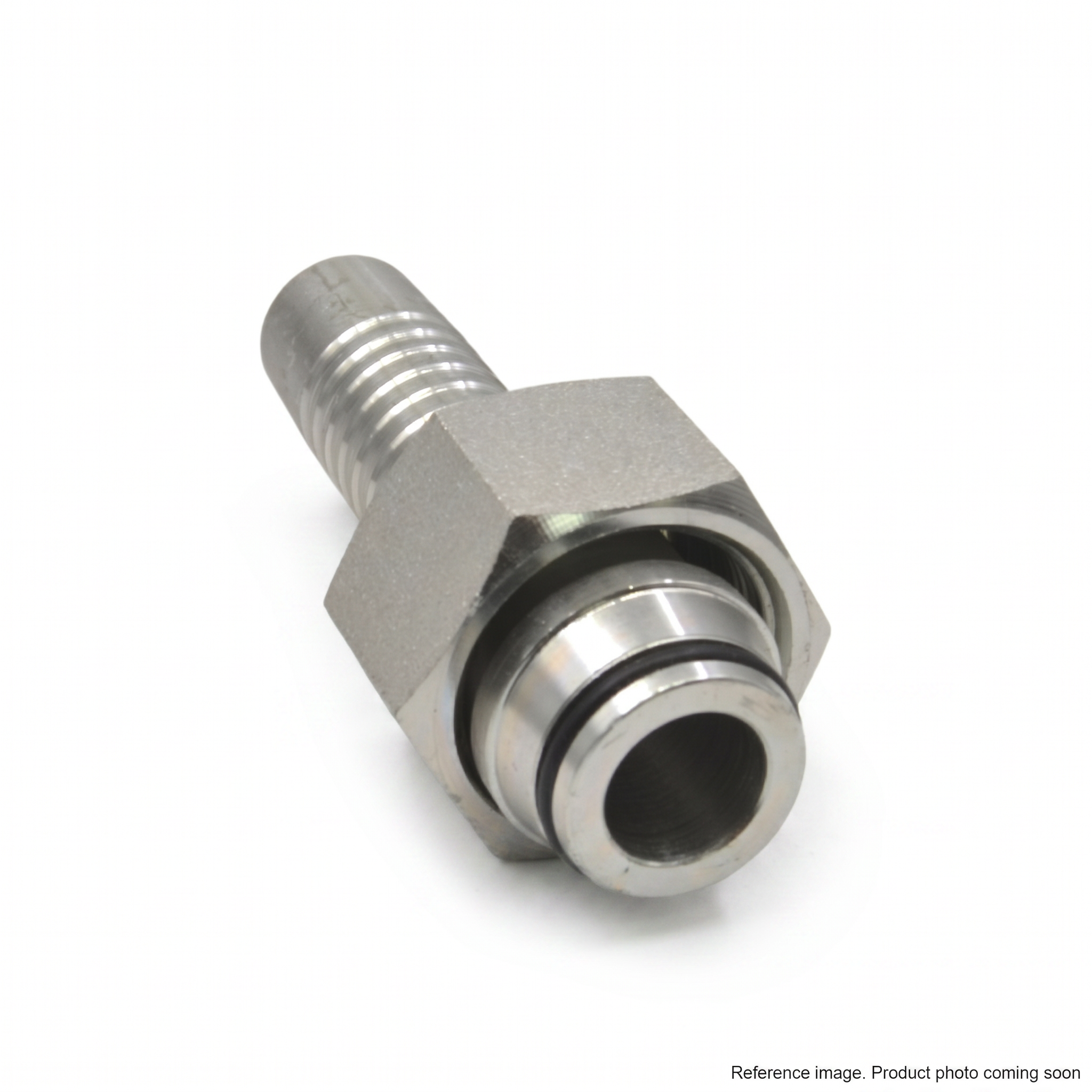 Aftermarket 20412-45-16RW Metric Female 24 Cone O-Ring Hose Fitting three-quarter angle product photo | stocked in BC, ships Canada-wide