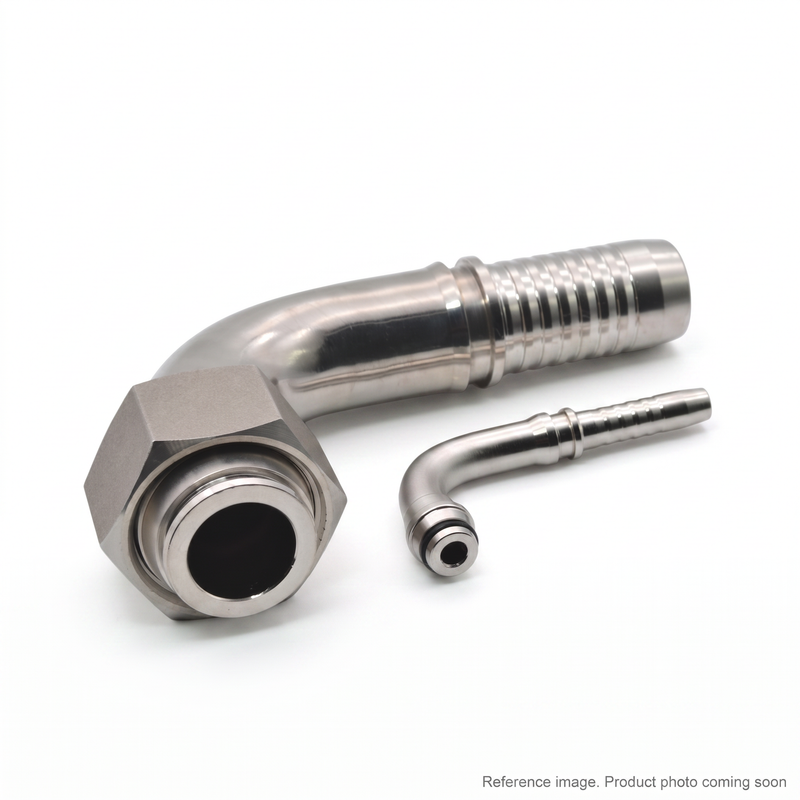 OEM-spec 20491-30-12RW 90 degree metric female 24 cone hose fitting M30x2