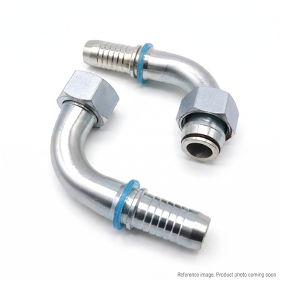 Aftermarket 20492-45-16RW 90 Degree Metric Female 24 Cone O-Ring Fitting front product photo | stocked in BC, ships Canada-wide