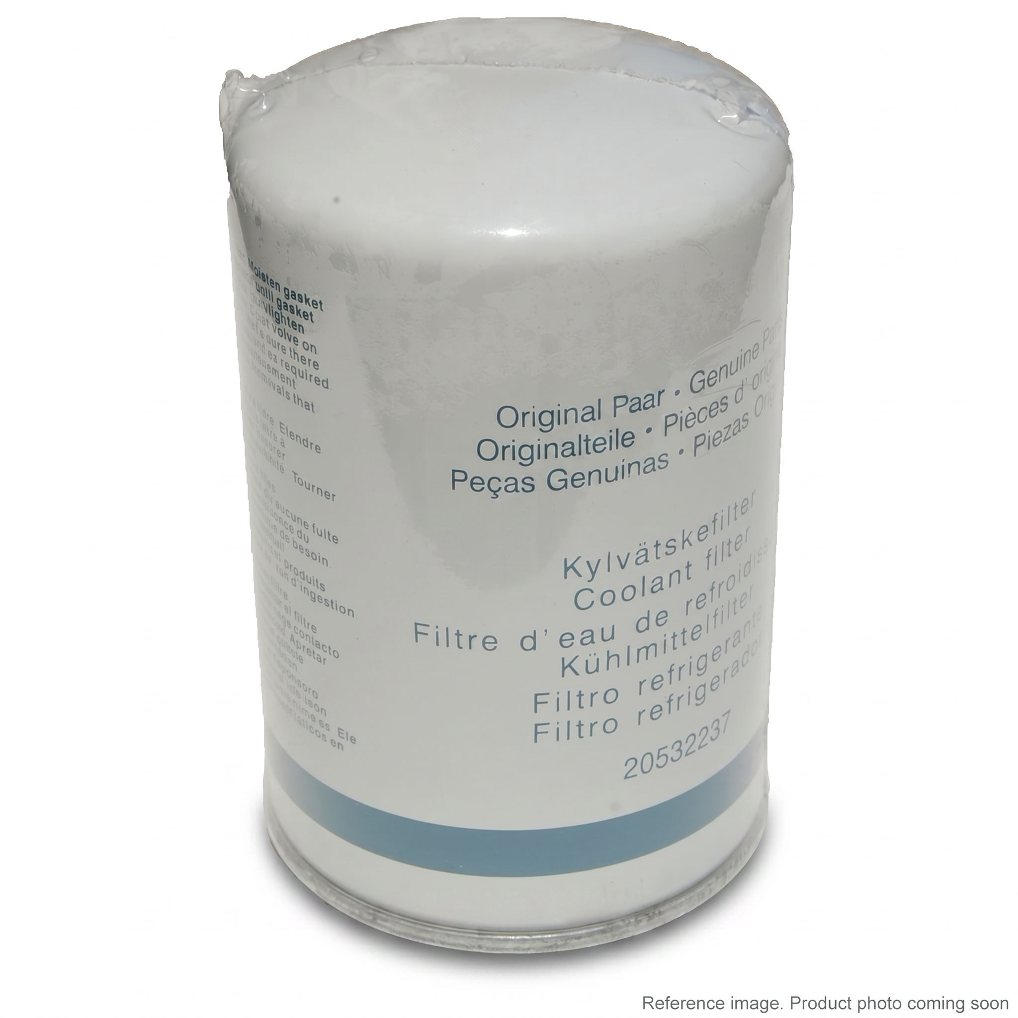 Volvo Penta 20532237 Filters three-quarter angle product photo | stocked in BC, ships Canada-wide
