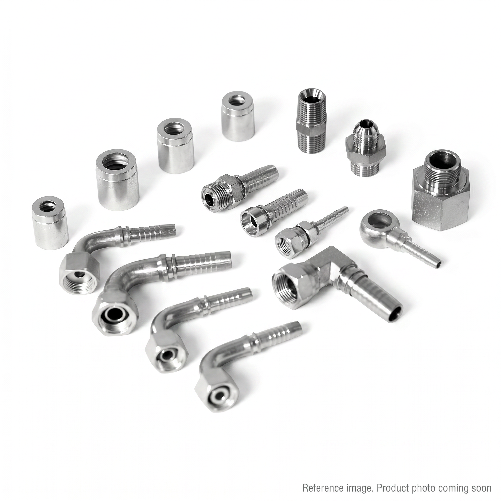 Aftermarket 20542-36-12RW 45 Degree Metric Female DKO Hydraulic Fitting front product photo | stocked in BC, ships Canada-wide