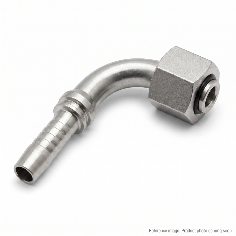 OEM-spec 20592-24-08RW 90 degree metric female 24 cone HT hose fitting M24x1.5