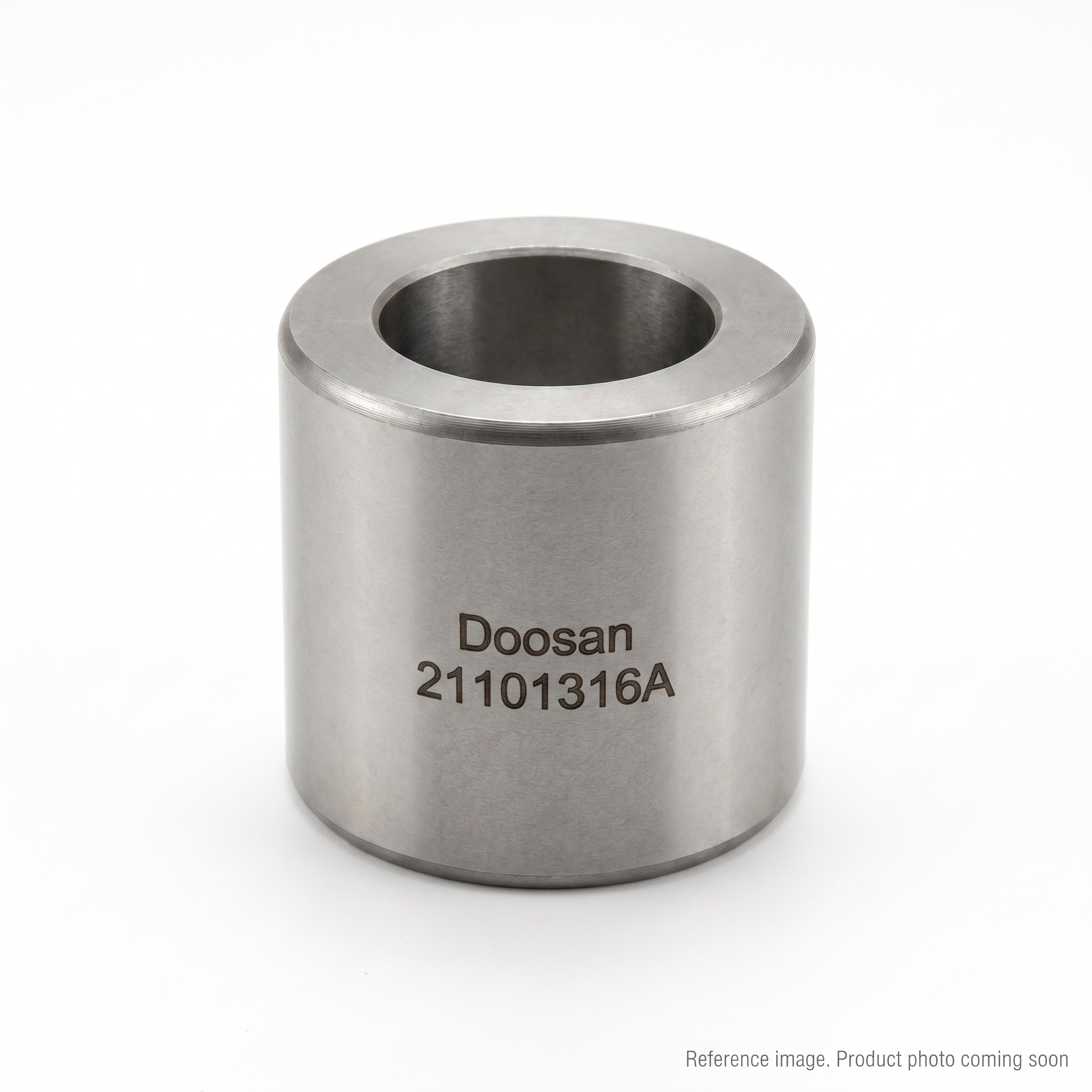 Doosan 21101316A Bushings three-quarter angle product photo | stocked in BC, ships Canada-wide