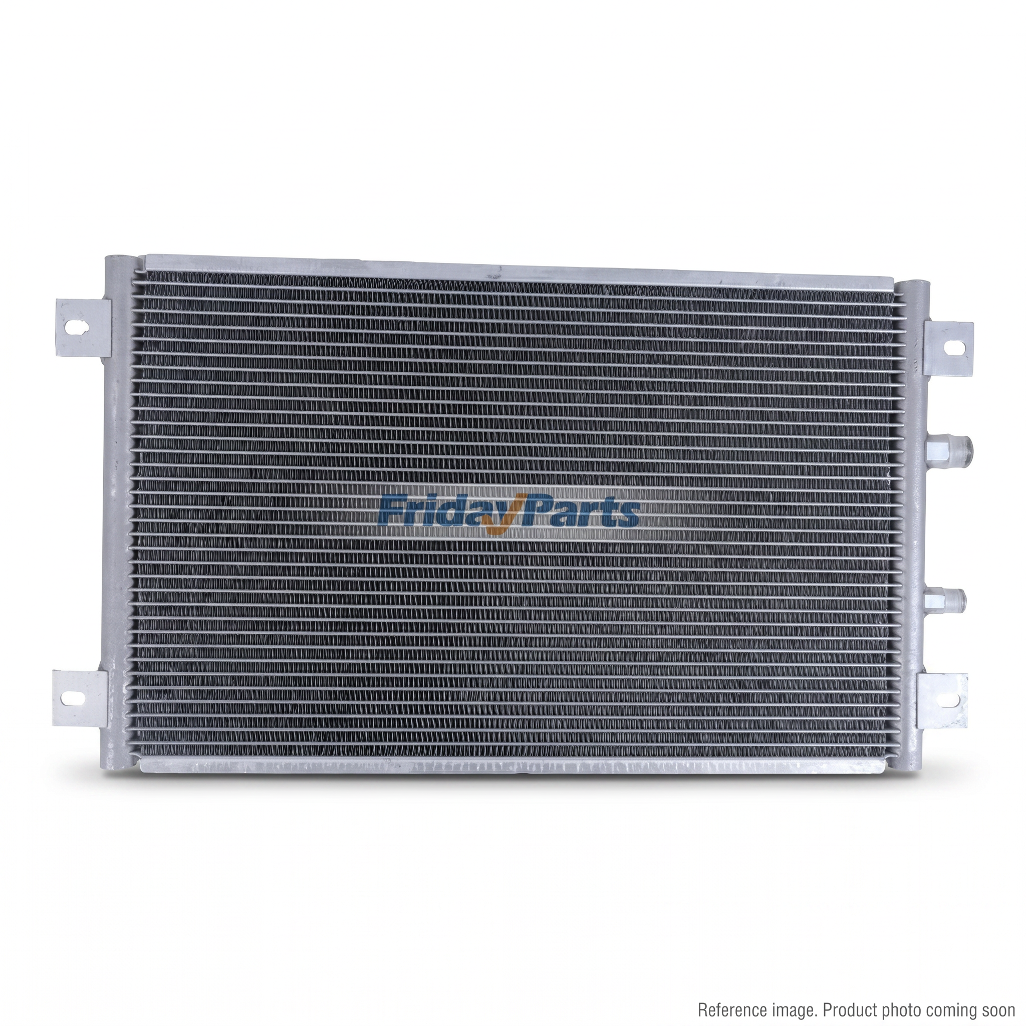 Caterpillar 2133972 A/C Condenser three-quarter angle product photo | stocked in BC, ships Canada-wide