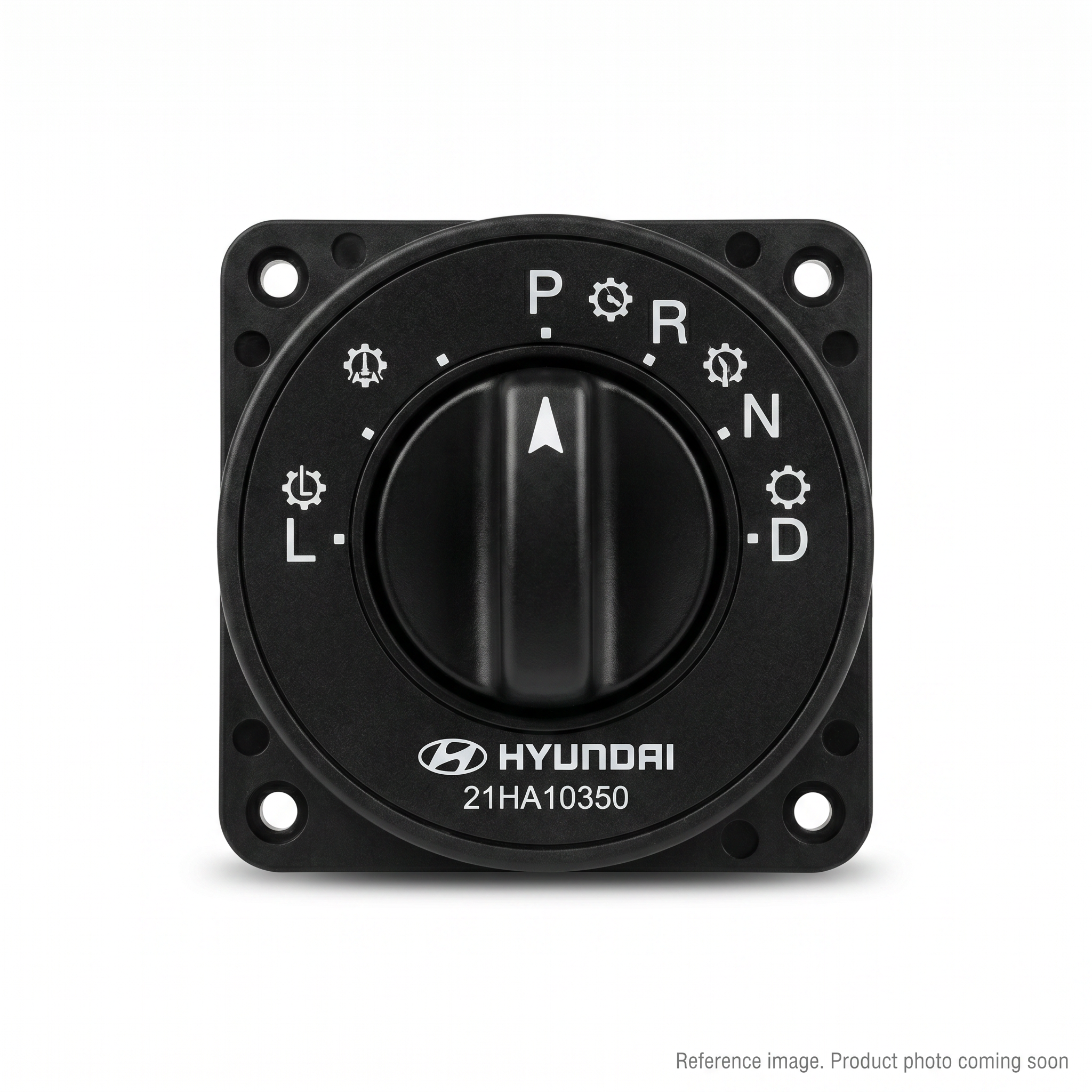 Hyundai 21HA10350 Gear Selector Switch three-quarter angle product photo | stocked in BC, ships Canada-wide