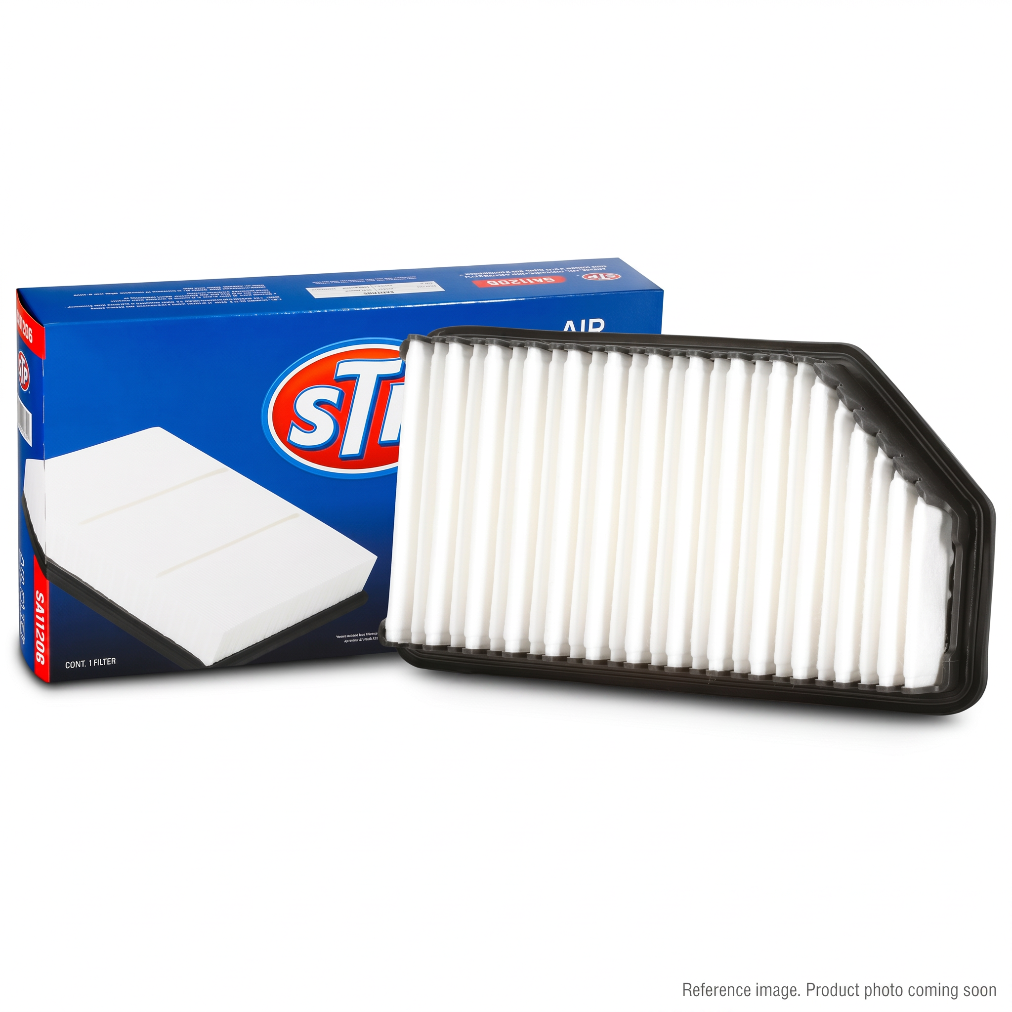 Hyundai 21Q611142 Air Filter three-quarter angle product photo | stocked in BC, ships Canada-wide