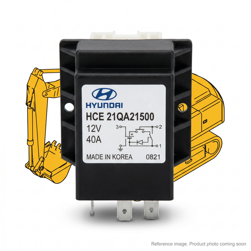Genuine Hyundai HCE 21QA-21500 Start Relay for R330LC-9A R380LC-9A
