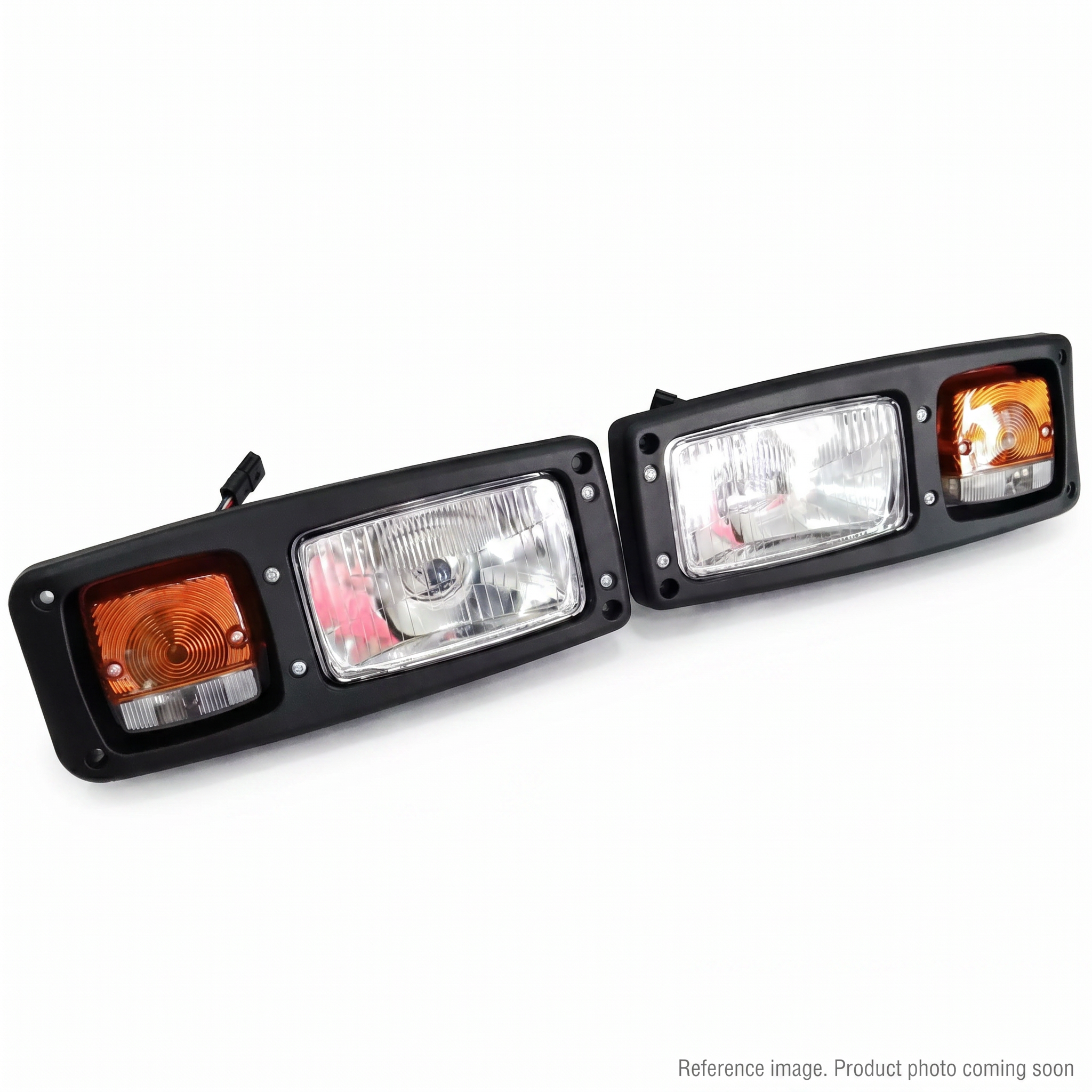 Hyundai 21WD21130T Head Lamp RH three-quarter angle product photo | stocked in BC, ships Canada-wide
