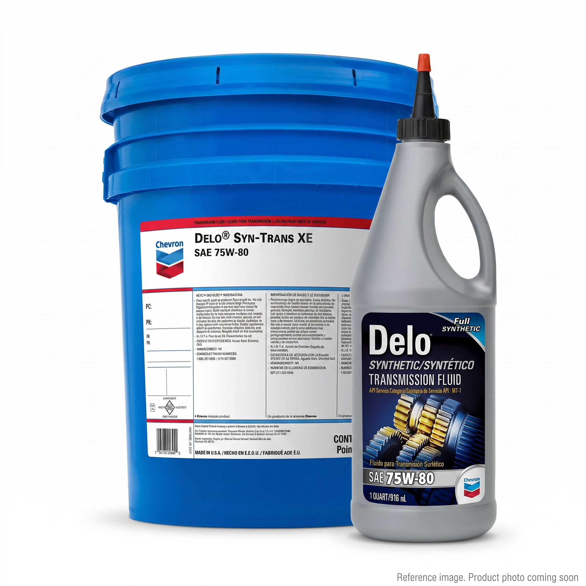 Chevron 223040-506 Transmission Fluid alternate angle product photo | stocked in BC, ships Canada-wide