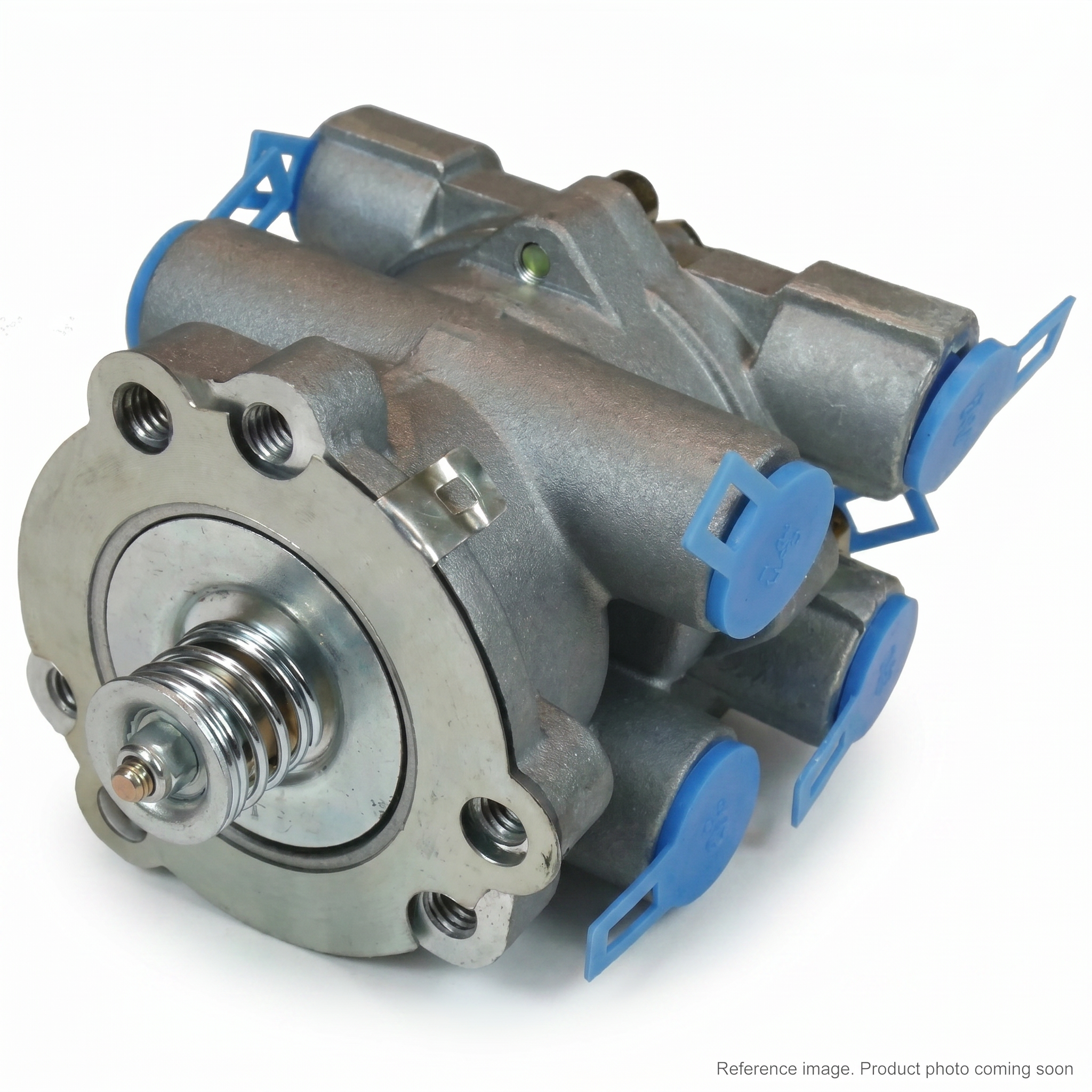 Navistar 230594 Brake Control Valve E-8P Dual three-quarter angle product photo | stocked in BC, ships Canada-wide