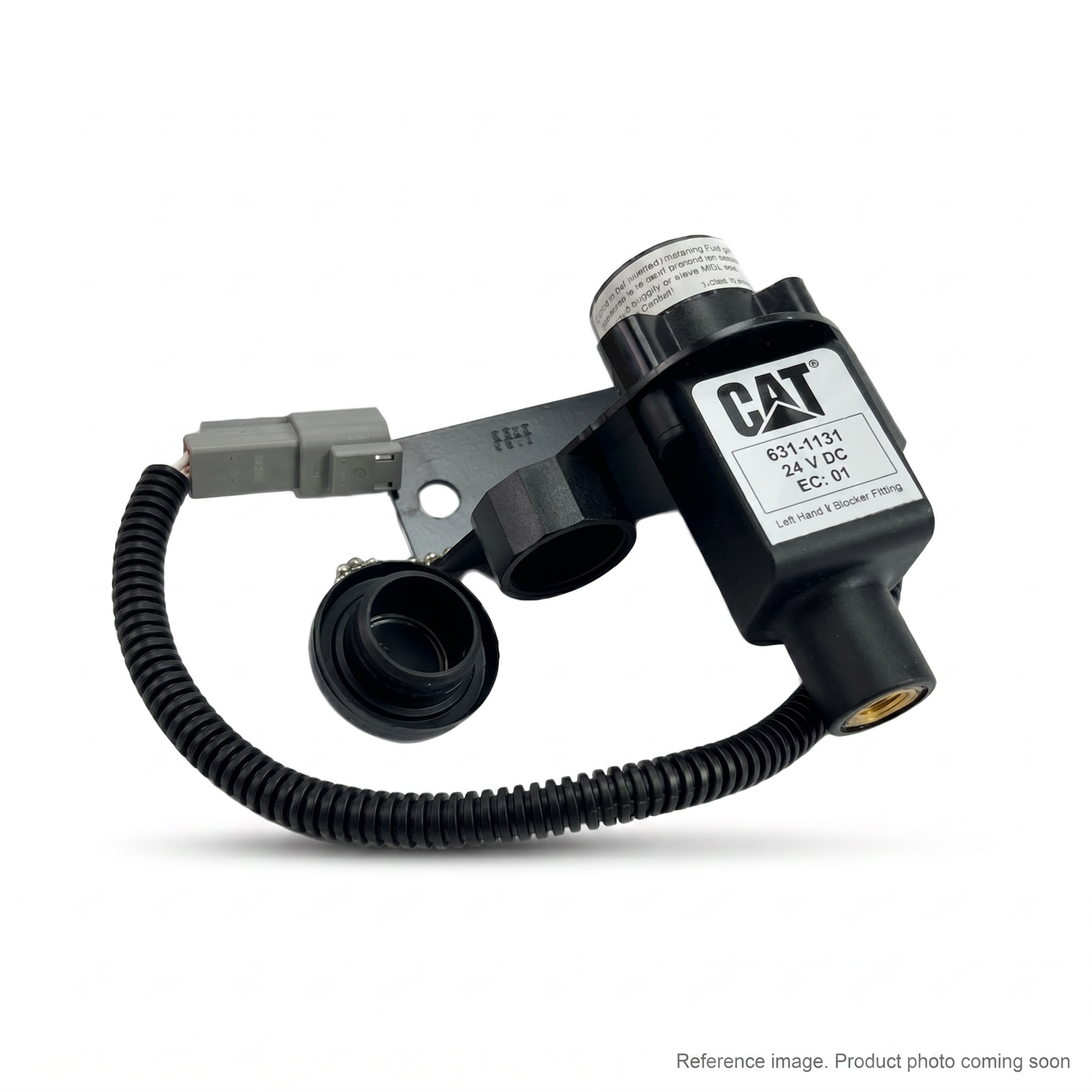 Caterpillar 2391134 Ether Starting Valve three-quarter angle product photo | stocked in BC, ships Canada-wide