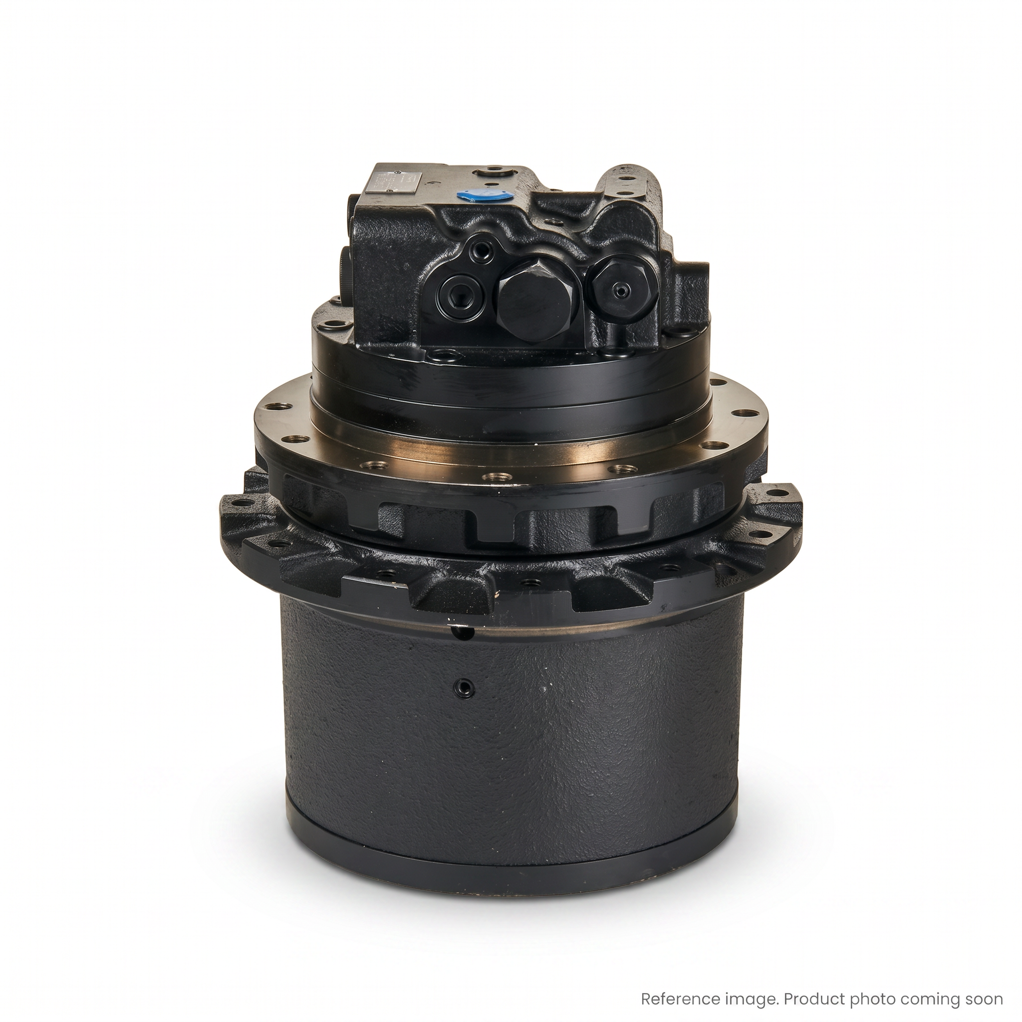 Daewoo/Doosan 24019082 Final Drives three-quarter angle product photo | stocked in BC, ships Canada-wide