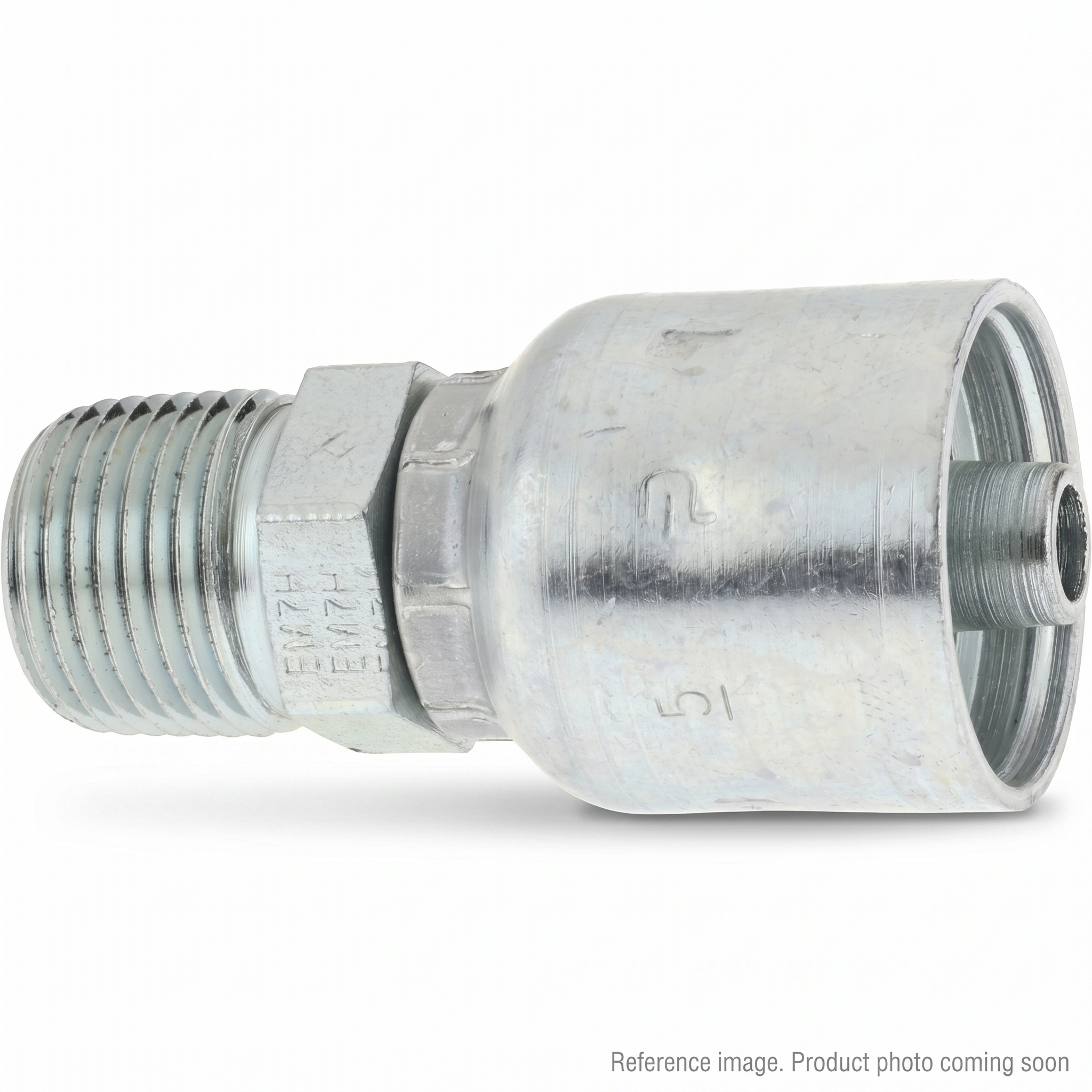 Parker 24292-10-10RW Hydraulic Hose Fittings three-quarter angle product photo | stocked in BC, ships Canada-wide