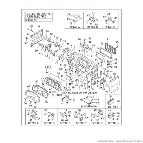 Hyundai 24L12000 Cab Wiper Arm for R210LC-7 R210LC-9 R290LC-7 Excavator