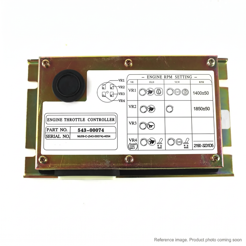 Doosan 543-00074 25431036 engine throttle controller Solar V-series excavator stocked BC ships Canada