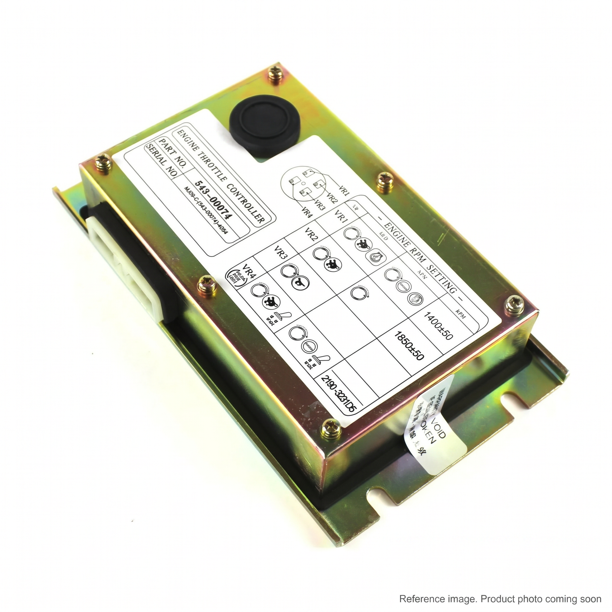 Doosan 25431036 Controllers three-quarter angle product photo | stocked in BC, ships Canada-wide