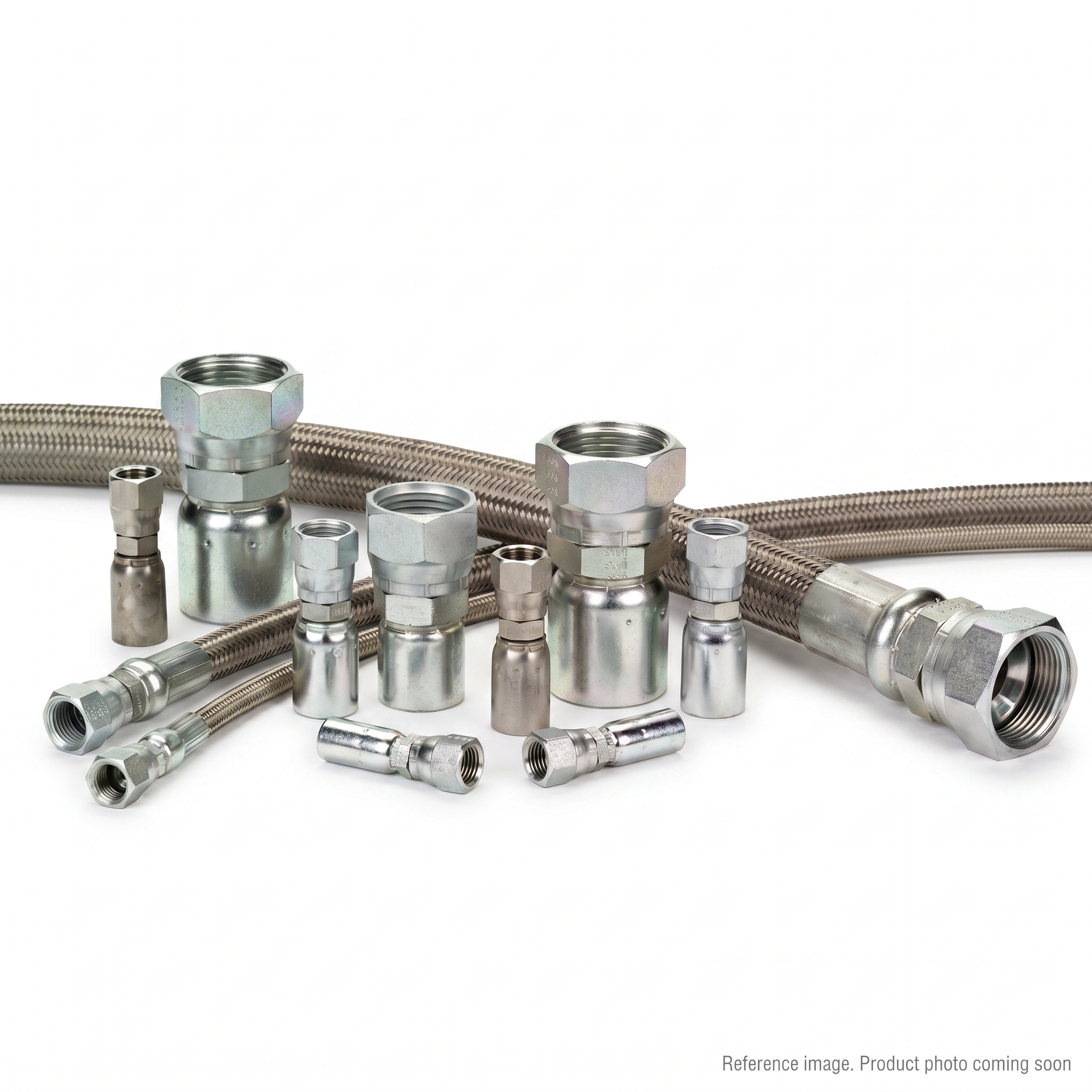 Eaton/Winner 26712-12-12RW Hydraulic Hose Fittings three-quarter angle product photo | stocked in BC, ships Canada-wide